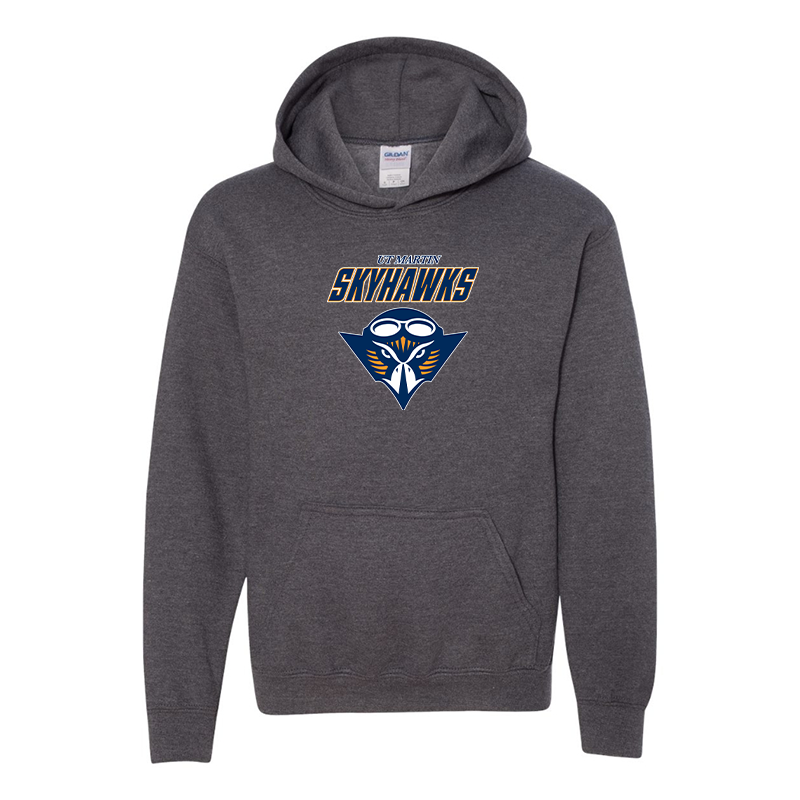 Youth Tennessee Martin Skyhawks Gildan Heavy Blend  Hooded Sweatshirt
